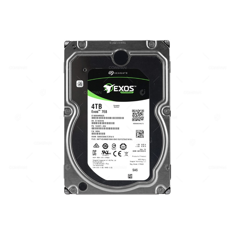 ST4000NM0025 SEAGATE EXOS ENTERPRISE HDD 4TB 7.2K SAS 12G 3.5" LFF